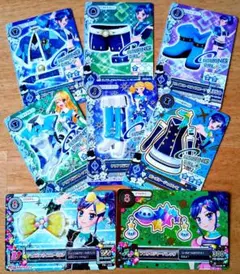 アイカツカードまとめ売り　フューチャリングガールセット　あおい　星宮いちご　きい