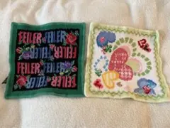 最終値下げ‼︎【FEILER】 タオルハンカチ⭐︎2枚セット