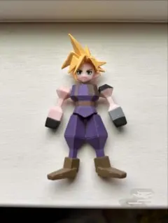 Final Fantasy VII クラウド ポリゴンフィギュアのサムネイル