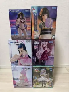 美少女プライズフィギュア　6点セット　まとめ売り　最新プライズフィギュア