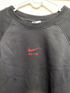 NIKE AIR 黒赤 裏起毛スエットMサイズ