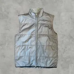 NIKE gray vest Y2K tech archive ナイロンベスト