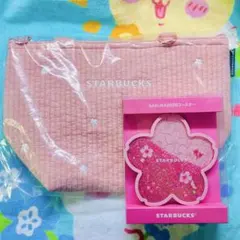 スタバ 保冷トートバッグ コースター さくら SAKURA 桜 2026 ピンク