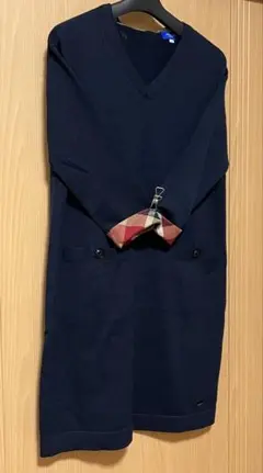 BLUE LABEL CRESTBRIDGEブルーレーベルネイビー ワンピース