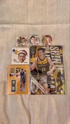 宇都宮ブレックス 高島紳司選手 6点セット