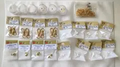 ハンドメイド チャーム用スノードーム パーツ23点セット