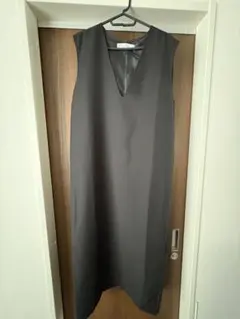 RAY CASSIN ノースリーブ ロングワンピース ブラック