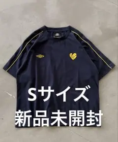 【 UMBRO 】PIPING HEART LOGO T-SHIRT ネイビーのサムネイル