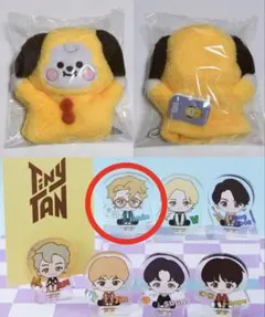 BTS TinyTAN ジミン アクスタ フォトクリップ たっとん パペット