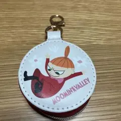 ムーミン リトルミイ 丸型ポーチ キーホルダー MOOMIN