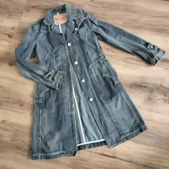 デニムトレンチ