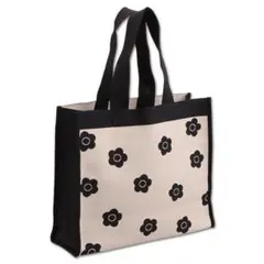 MARY QUANT マリークワント ニット ジャガード デイジートートバッグ