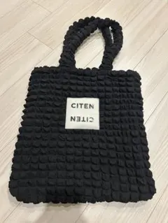 ブラック トートバッグ CITEN
