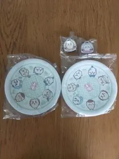 ちいかわ　くら寿司　全員集合デザイン　2枚セット　おまけ付き