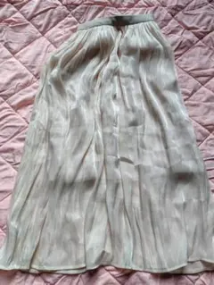 アイボリー シフォン プリーツ ウェディングベール