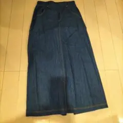 オールシーズン完売品デニムタイトスカート インディゴ M