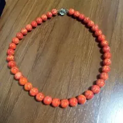 天然珊瑚 ネックレス 赤珊瑚 珠ネックレス