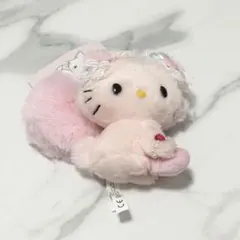 サンリオ チャーミーキティ ピンク マスコットホルダー ぬいぐるみ 平成ふわふわのサムネイル