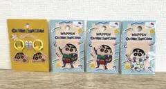 クレヨンしんちゃん　パジャマ　アクション仮面　ワッペン　うわぐつタグ　4点