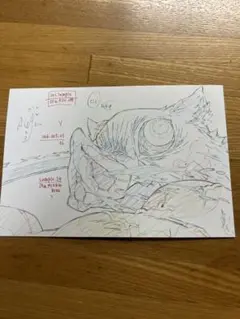 鬼滅の刃　原画ポストカード　嘴平伊之助　②