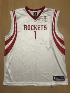 リーボック NBA ロケッツ マグレディ ゲームシャツ 2XL ユニフォームのサムネイル