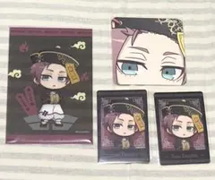 ブルーロック　スマイルベースカフェ　キョンシー　クリアカード　コースター　糸師冴