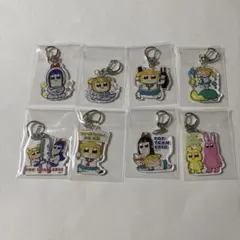 ポプテピピック アクリルキーホルダー 8個セット