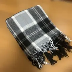 マフラー チェック柄