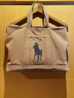 Ralph Lauren ブラウン ミニトートバッグ