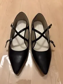 オリエンタルトラフィック　ブラックパンプス