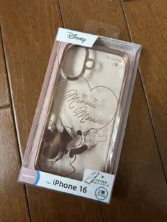 Disney ミニーマウス iPhone 16用ケース