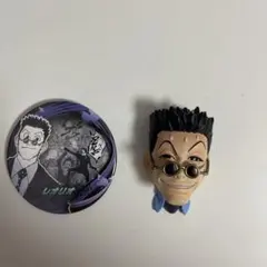 HUNTER×HUNTER レオリオ 缶バッジ 立体マグネット