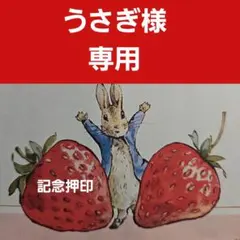 うさぎ様 専用 記念押印・初日印付きタックシール