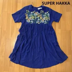 SUPER HAKKA スーパーハッカ　刺繍　花柄　チュニック　ワンピースのサムネイル