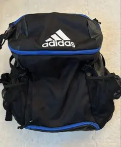 『美品』　adidas アディダス　バックパック 32L　ブラック／ブルー