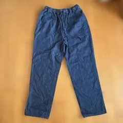 デニムワイドパンツ　LLサイズ　ウエストゴム