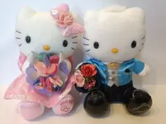 ハローキティ ウェディングドール ぬいぐるみ
