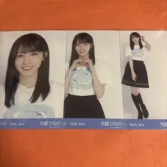 乃木坂46 大越ひなの 生写真 全ツ2026 Tシャツ A ver 3種コンプ