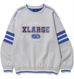 XLARGE グレー トレーナー スウェットのサムネイル