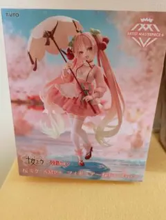 【新品未開封】桜ミク　AMP＋ フィギュア～桜ドレスver.～