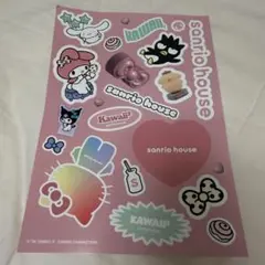 サンリオハウス シール ノベルティ