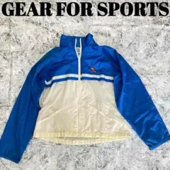 希少　GEAR FOR SPORTS ナイロンジャケット KUロゴ　刺繍 L