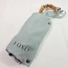 FOXEY フォクシー　バンブーハンドル 晴雨兼用折りたたみ傘のサムネイル