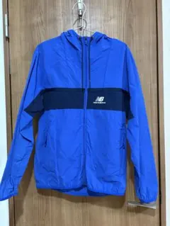new balance ナイロンジャケット XS 青