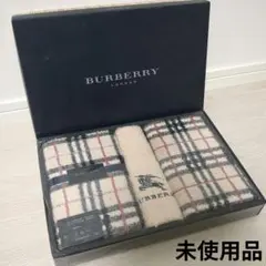 【未使用品】BURBERRY　フェイスタオル　ウォッシュタオル　3枚セット