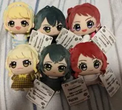 学マス　藤田ことね　月村手毬　花海咲季　ちびぐるみ　6体セット