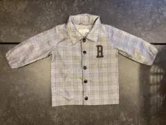 earth music&ecology チェック柄　薄手　アウター　ジャンパー