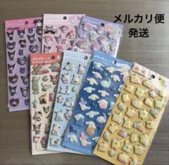 ぷくっとシール サンリオ ダイソー 7種