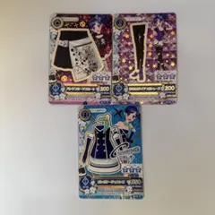 アイカツカード 霧矢あおい 3枚セット