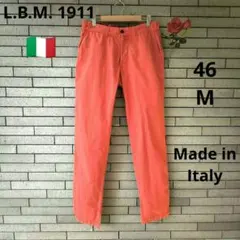 ♠【L.B.M. 1911】✨美品　コットンパンツ　ゴルフ　オレンジ　46　M